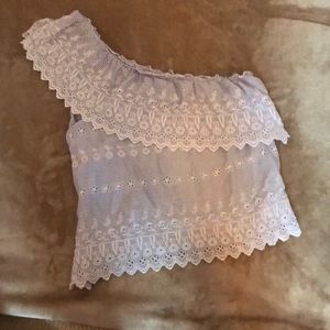 American Eagle off the shoulder shirt